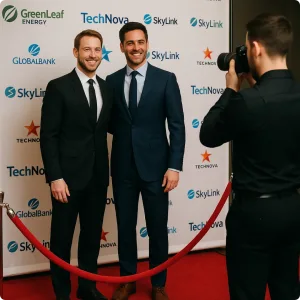 Red Carpet & Step and Repeat booth